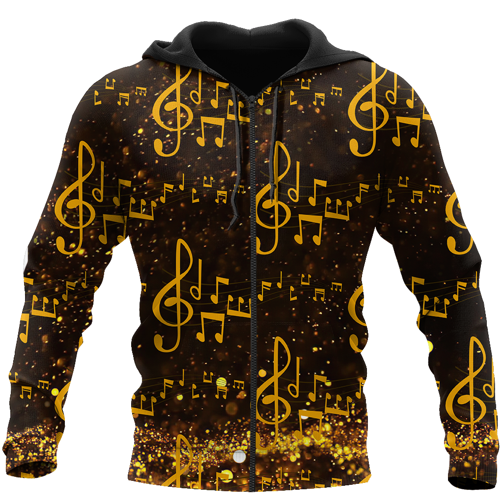 Music Note 3D All Over Printes