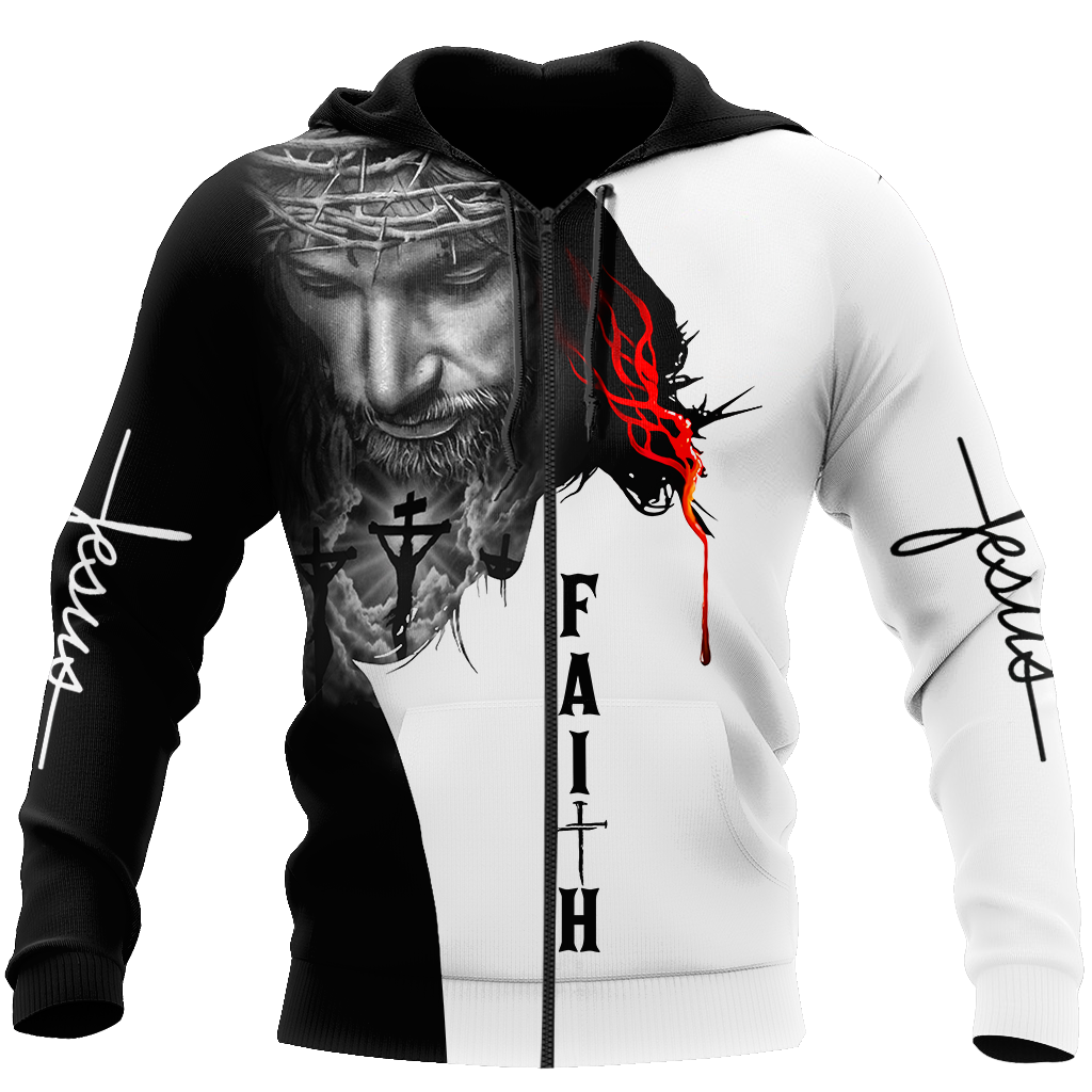Jesus American Faith 3D All Over Printed Shirts For Men and Women