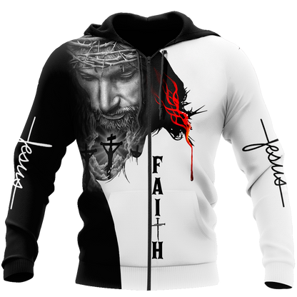 Jesus American Faith 3D All Over Printed Shirts For Men and Women