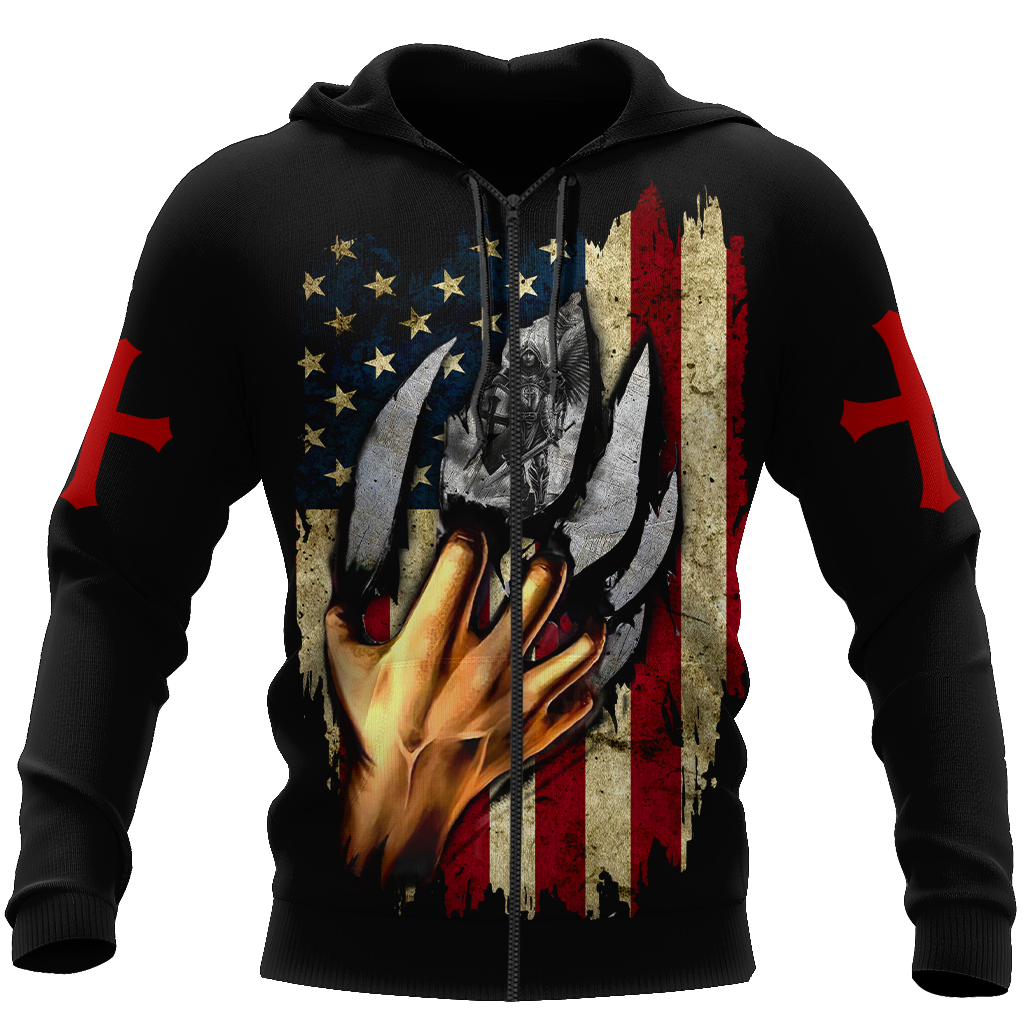 Knight templar 3D all over printed for men and women AM092034