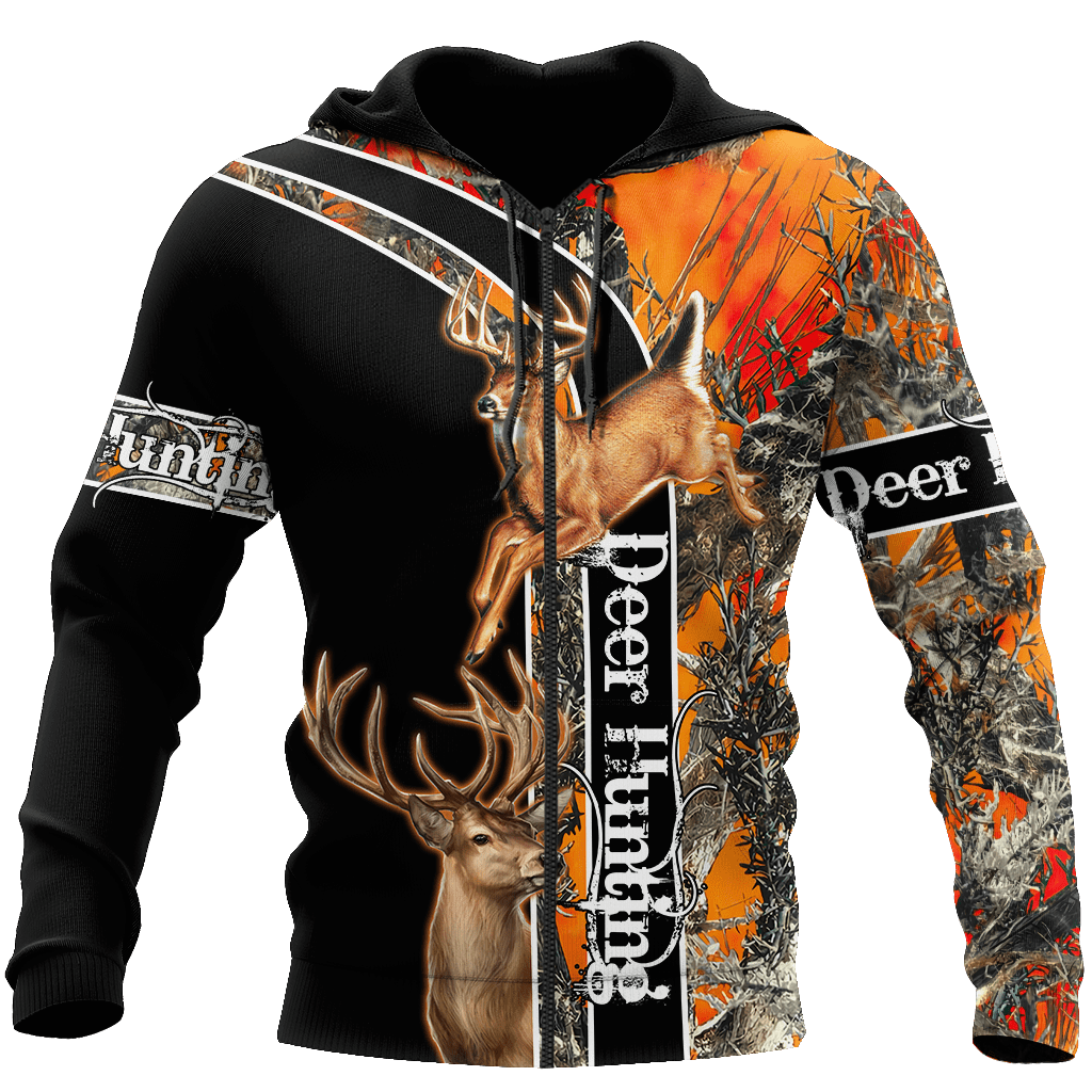 Deer Hunting Hoodie 3D All Over Printed Shirts For Men LAM20250801-LAM