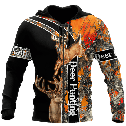 Deer Hunting Hoodie 3D All Over Printed Shirts For Men LAM20250801-LAM