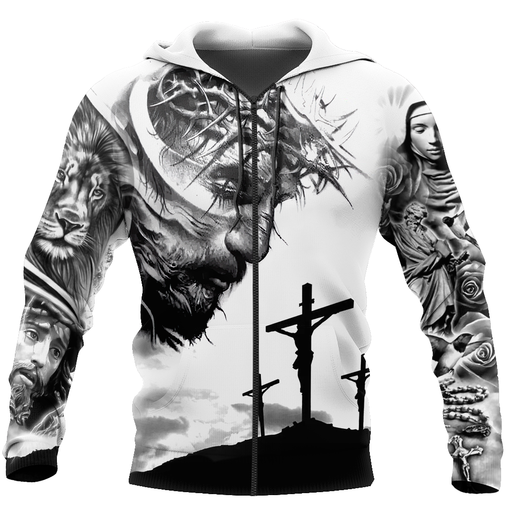 Premium Christian Jesus 3D All Over Printed Unisex Shirts - Amaze Style™-Apparel