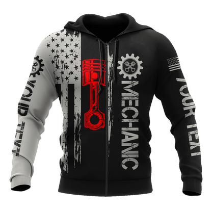 Personalized Mechanic 3D All Over Printed Shirts For Men And Women TN
