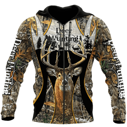 Deer Hunting 3D All Over Printed Shirts For Men AM082056-LAM
