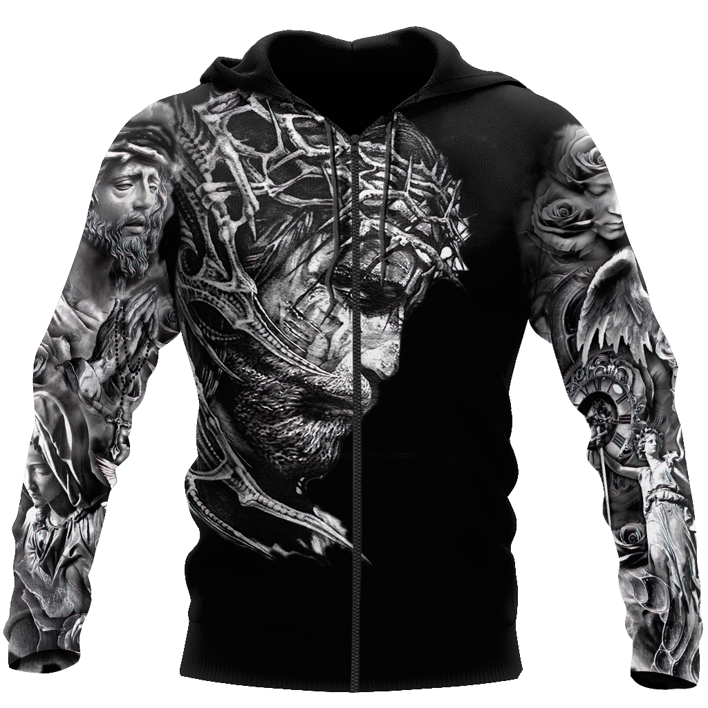 Premium Christian Jesus 3D All Over Printed Unisex Shirts - Amaze Style™-Apparel