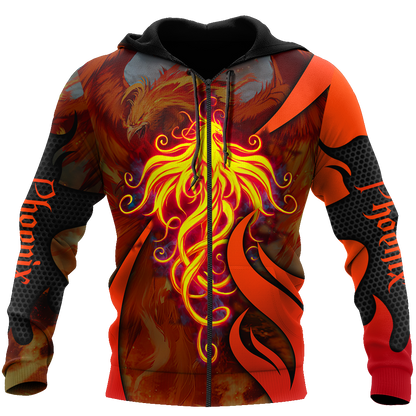 Phoenix Power 3D All Over Printed Hoodie Shirt Limited by SUN AM180501 - Amaze Style™-Apparel