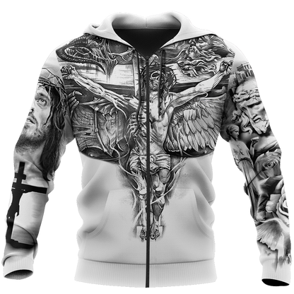 Premium Christian Jesus 3D All Over Printed Unisex Shirts - Amaze Style™-Apparel
