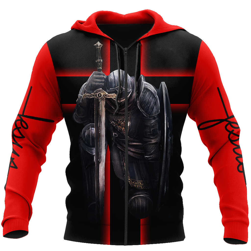 Knight of God - Christian - 3D All Over Printed Style for Men and Women