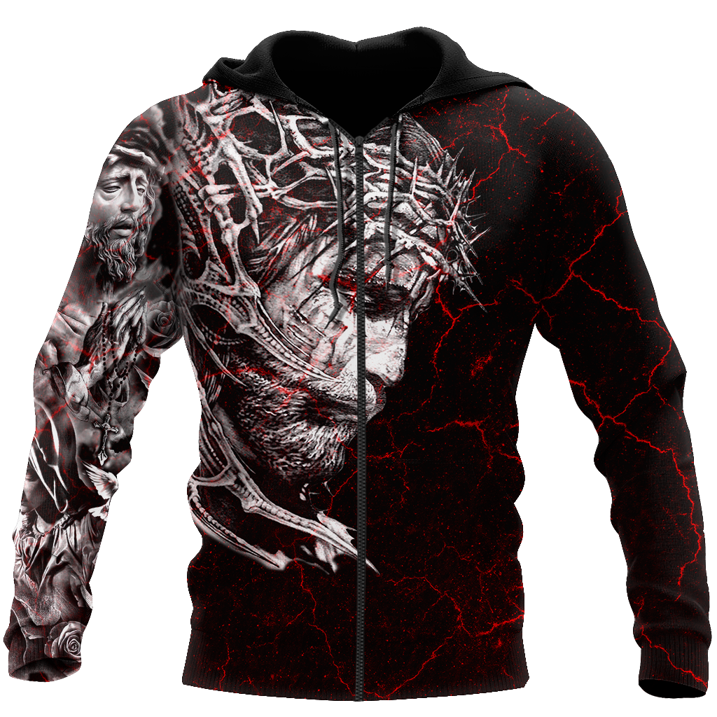Premium Christian Jesus 3D All Over Printed Unisex Shirts - Amaze Style™-Apparel