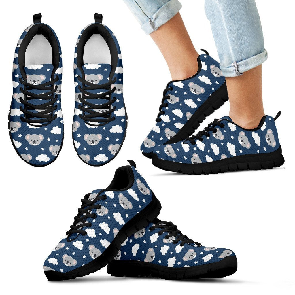 Australia Koala With The Cloud Kid's Sneakers K5 - Amaze Style™-SNEAKERS