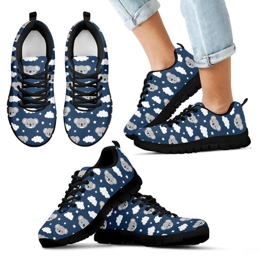 Australia Koala With The Cloud Kid's Sneakers K5 - Amaze Style™-SNEAKERS