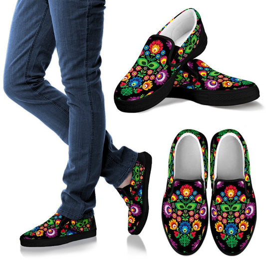 Polish-Amaze Style™-Women's Slip Ons - Polish-US6 (EU36)-Vibe Cosy™