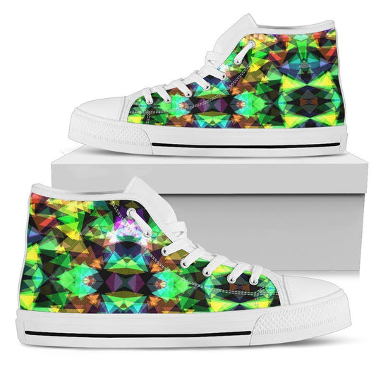 Donna Sneakers Alte Bianco-Amaze Style™-Womens High Top - Donna Sneakers Alte Bianco-US5.5 (EU36)-Vibe Cosy™