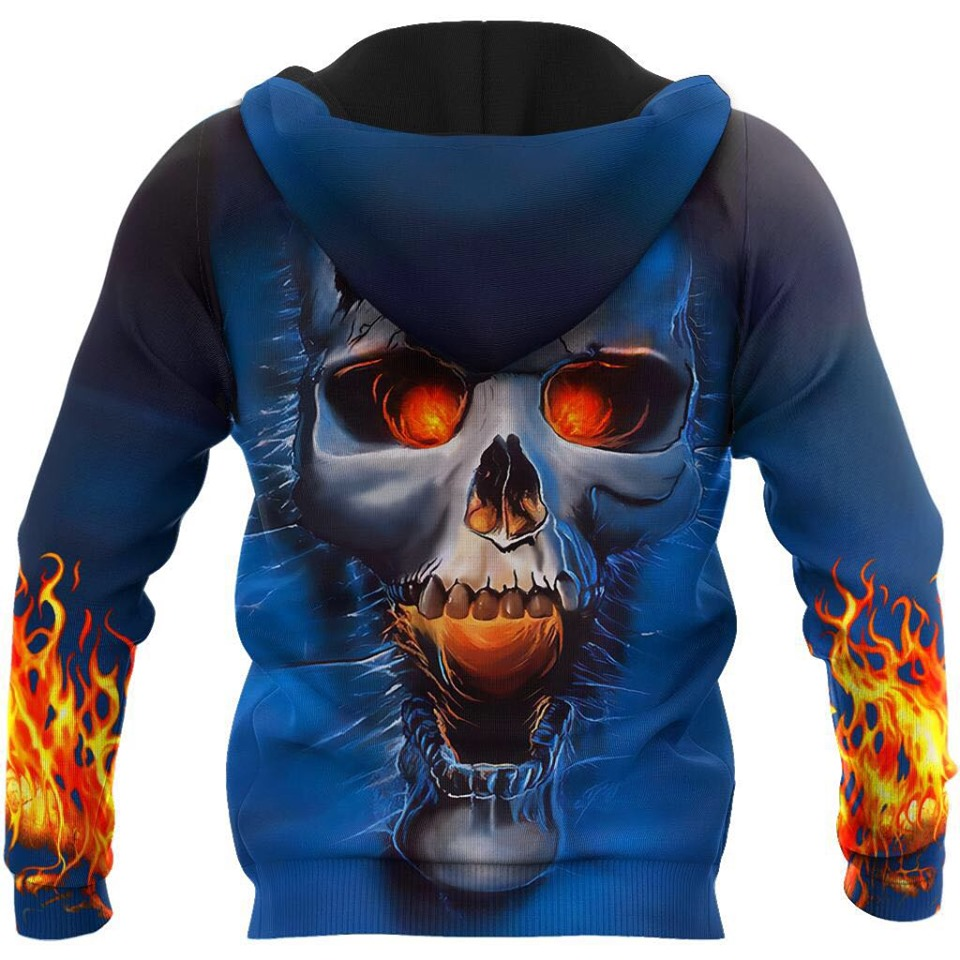 Love Skull 3D all over printed for man and women