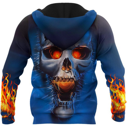 Love Skull 3D all over printed for man and women