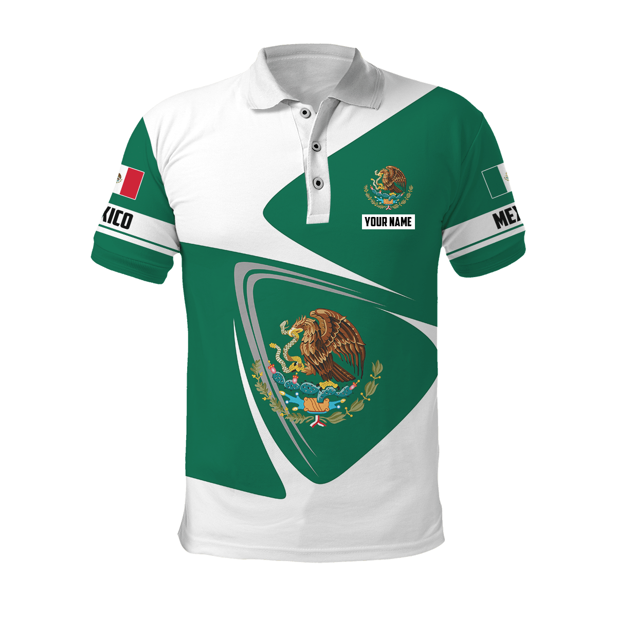 Mexico Customize  3D All Over Printed Shirts For Men and Women TA09112005