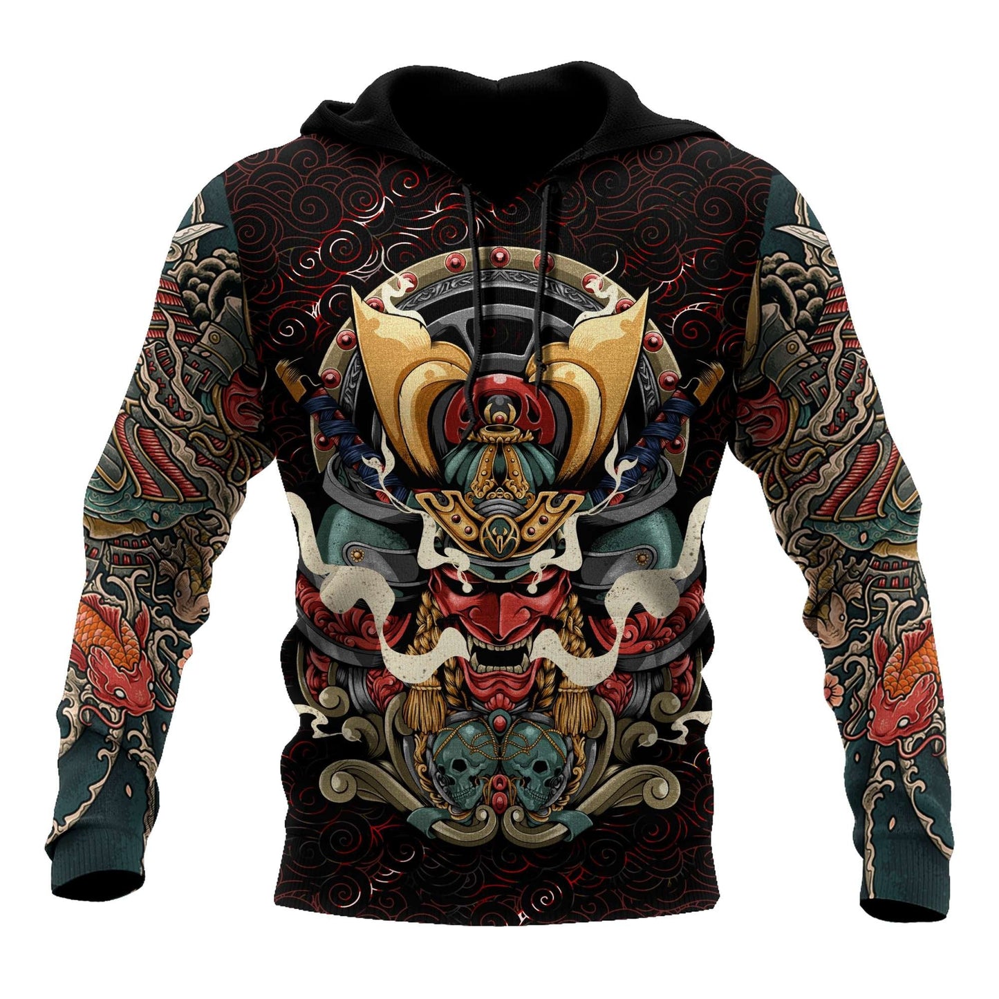 Samurai Tattoo 3D All Over Printed Unisex Shirts
