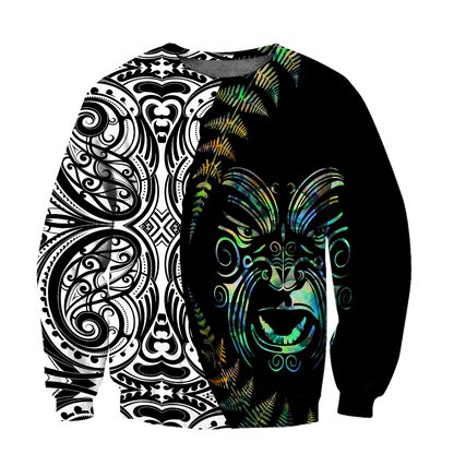 Maori paua shell 3d all over printed shirt and short for man and women HHT21072003