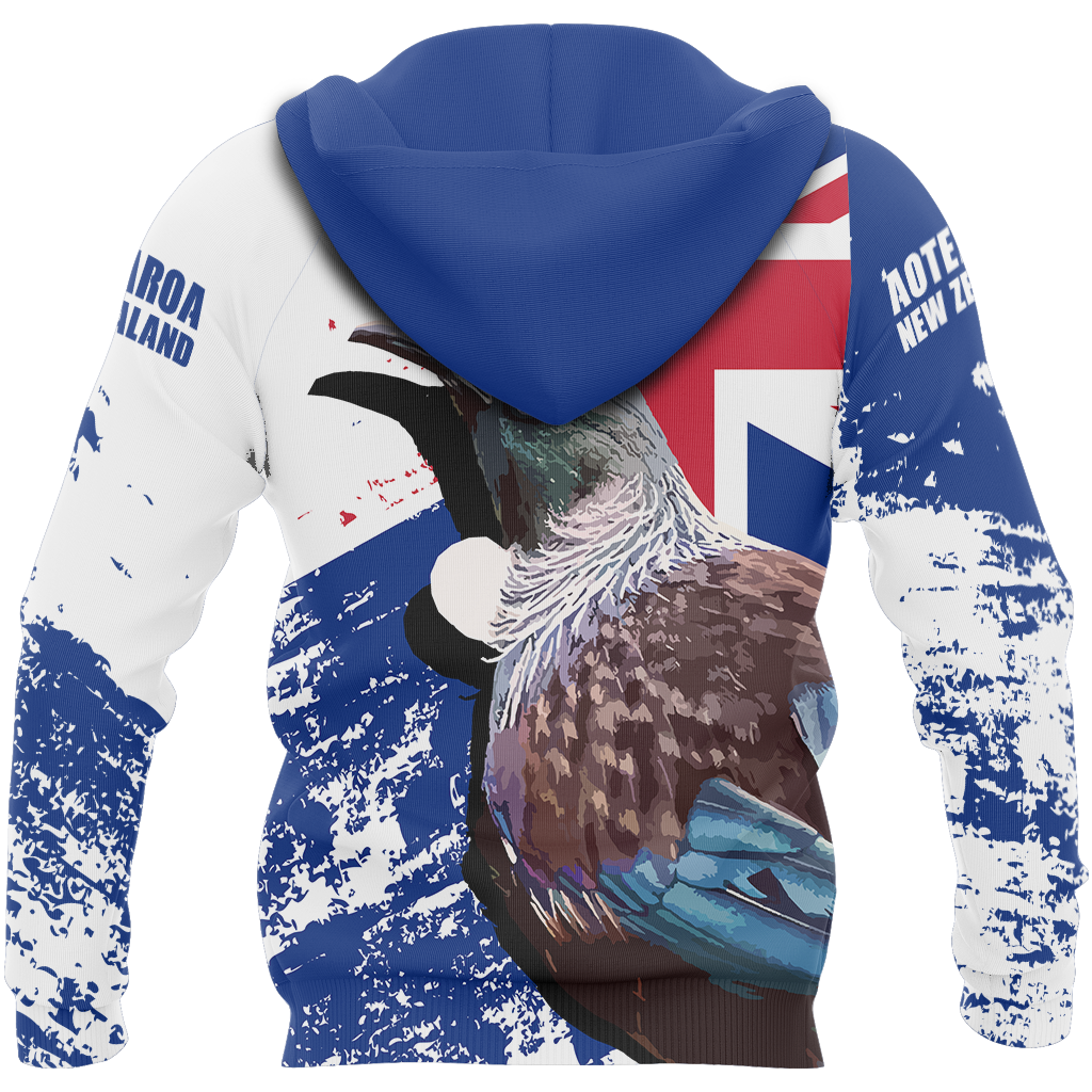 New Zealand Aotearoa Tui Bird Pullover Hoodie A0 - Amaze Style™-Apparel