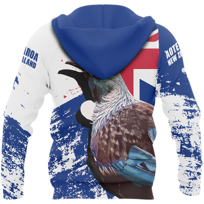 New Zealand Aotearoa Tui Bird Pullover Hoodie A0 - Amaze Style™-Apparel