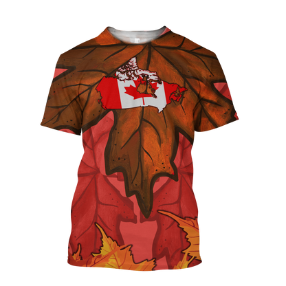 Canada Maple Leaf Autumn Hoodie-HHT08072008