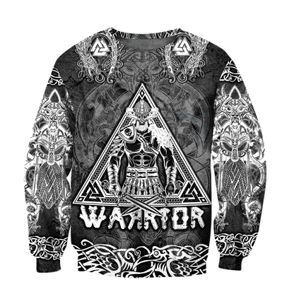 Viking Warriors tattoos 3D all over printed for man and women