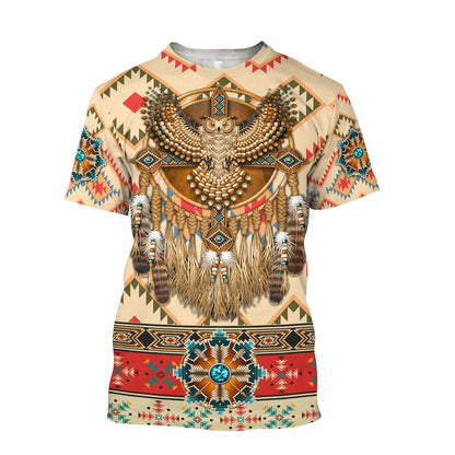 Native American 3D All Over Printed Unisex Shirts