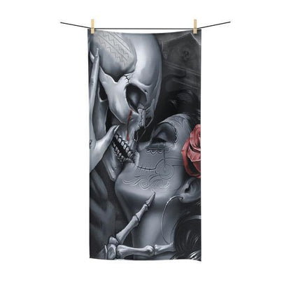 Till death do us part set-Home Decor-Printify-Combo Shower Curtains + Towel + bath mats (20% OFF)-Vibe Cosy™