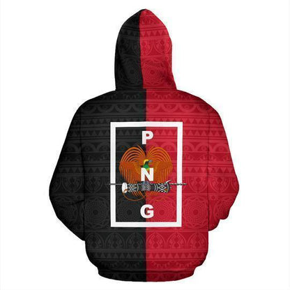Papua New Guinea Tattoo Zip Up Hoodie ZIP-NVD1113-Apparel-Amazing Hoodie-Zipped Hoodie-S-Vibe Cosy™