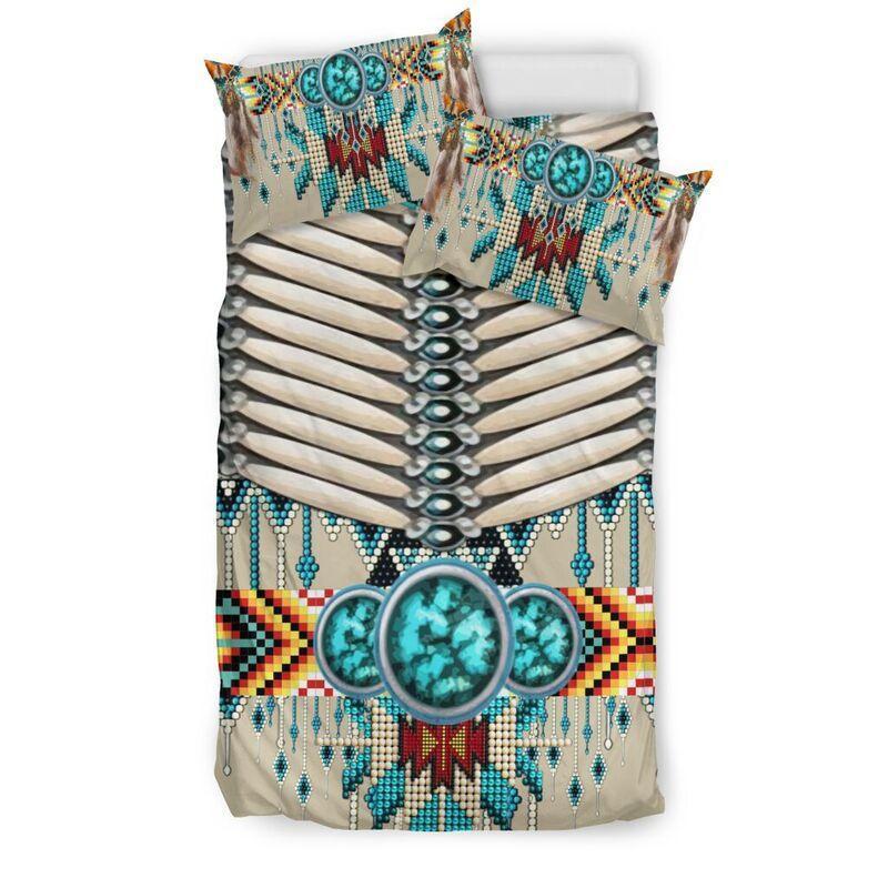 NATIVE AMERICAN PATTERN QBED HP090420BED - Amaze Style™-BEDDING SETS