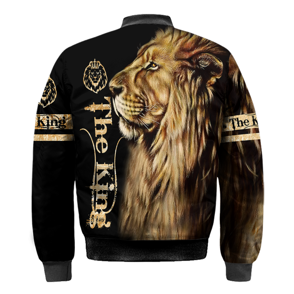 King Lion Over Printed Hoodie TP