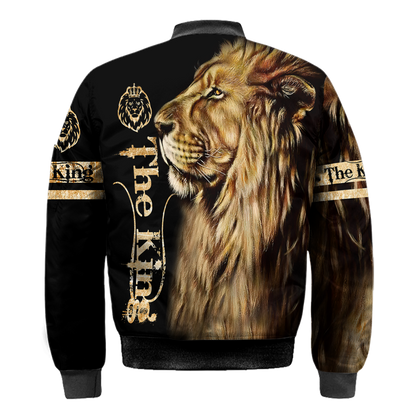 King Lion Over Printed Hoodie TP