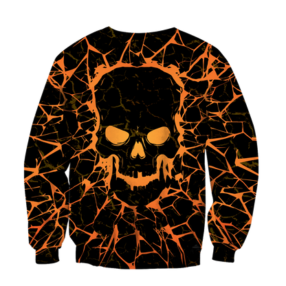 Thunder Skull Hoodie 3D All Over Printed Shirts For Men HHT24072001-LAM-Apparel-LAM-Hoodie-S-Vibe Cosy™
