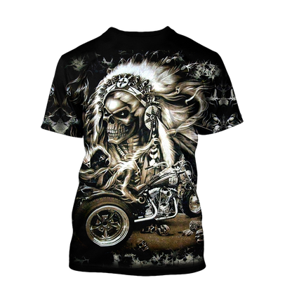 Skull Motorbike Boomber Jacket 3D All Over Printed Shirts For Men HHT21072006-LAM-Apparel-LAM-Sweatshirts-S-Vibe Cosy™