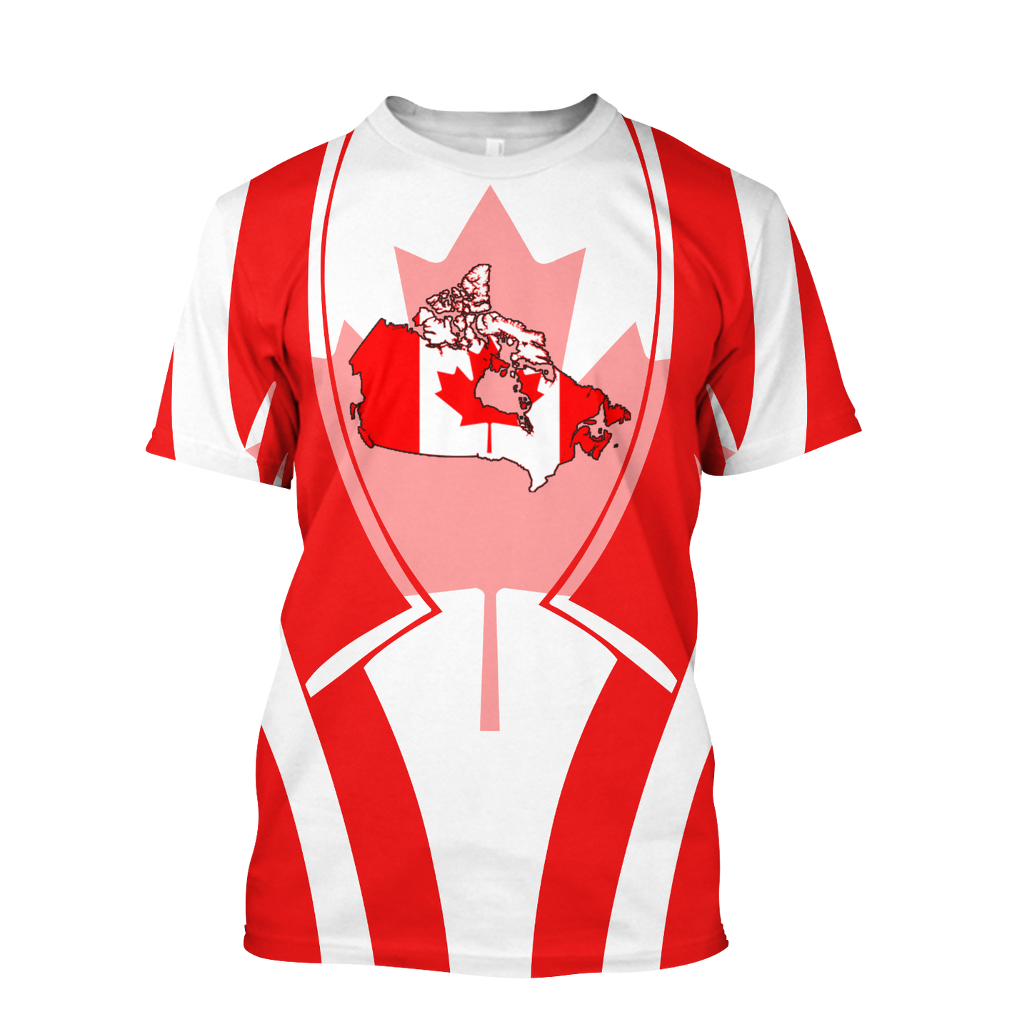 Canada In My Heart Red Maple Leaf Hoodie-HHT09072010
