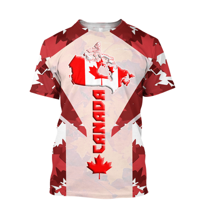 Canada 3dall over printed maple leaf generation