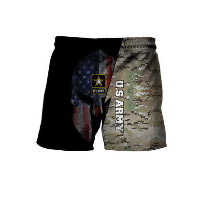 US Army US Veteran Army 3D All Over Printed Shirts DQBST10142001