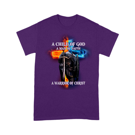 A Child Of God A Man Of Faith T-shirt TA