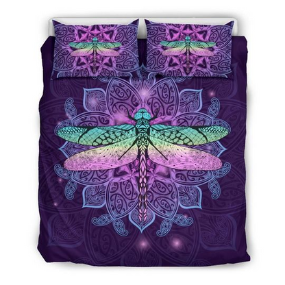 Maori Mandala Dragonfly 3D All Over Printed Bedding