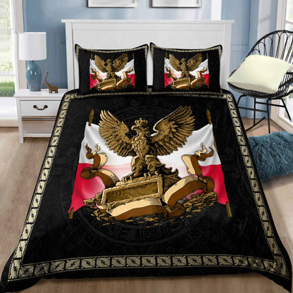 Premium Polska 3D all over printed Bedding Set