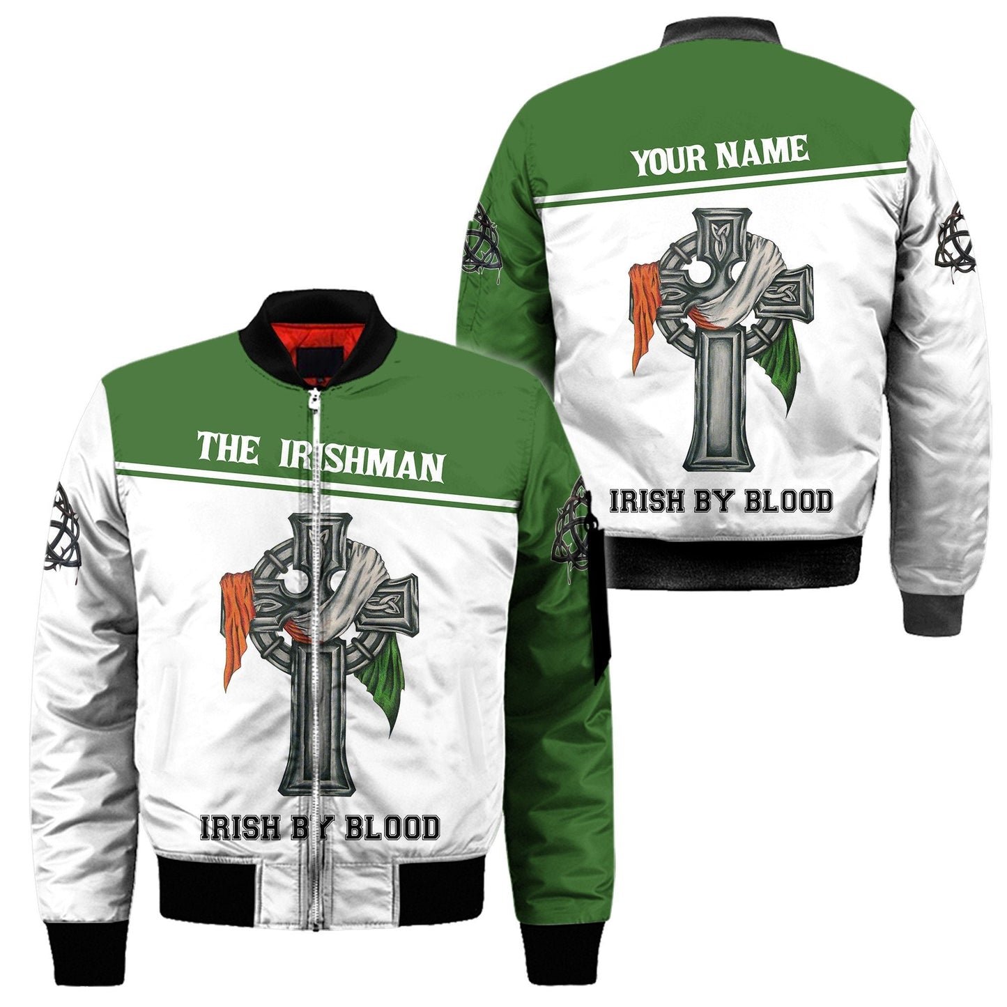 Customize Name Irish Saint Patrick Day 3D All Over Printed Unisex Shirt