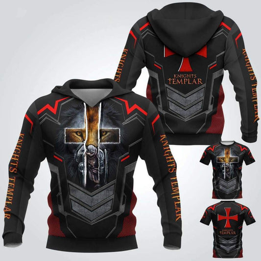 Knights Templar 3D Full Printing MP760 - Amaze Style™-Apparel