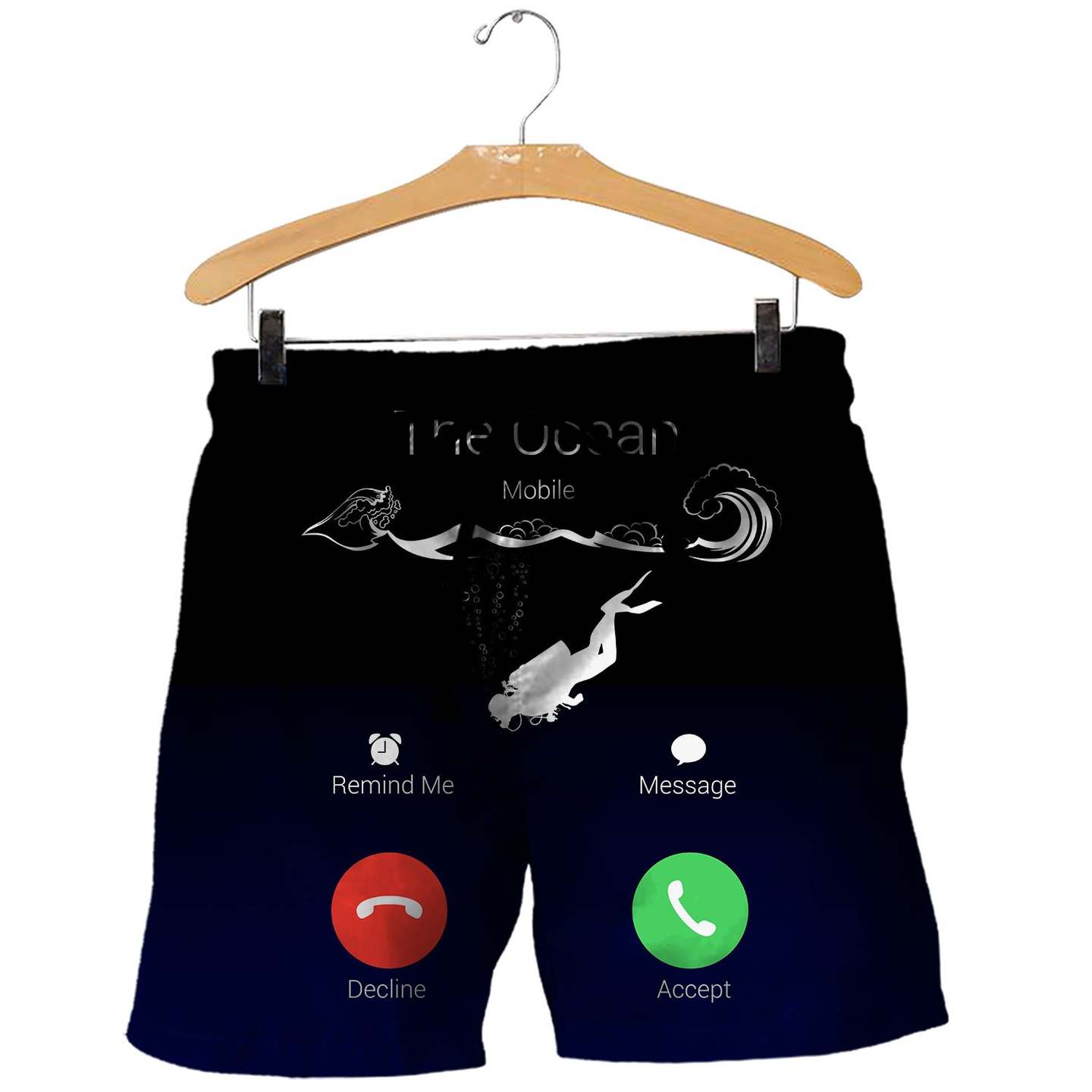 SCUBA DIVING THE OCEAN IS CALLING 3D ALL OVER PRINTED SHIRTS MP833 - Amaze Style™-Apparel