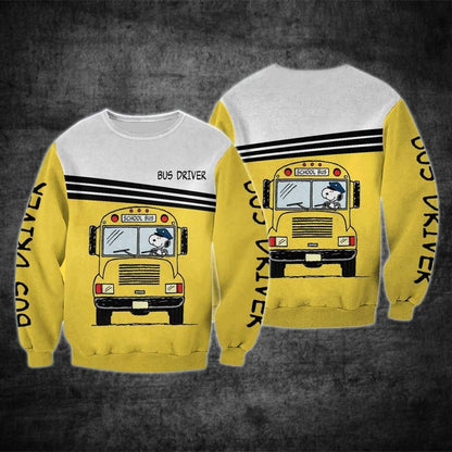 School Bus Hoodie 3D MP844 - Amaze Style™-Apparel