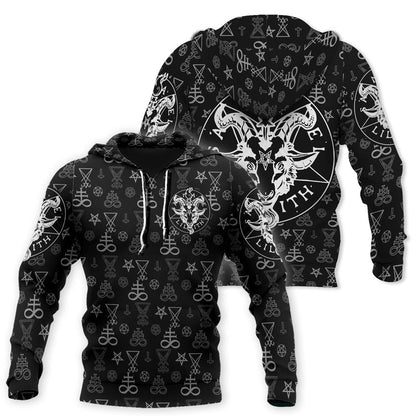 Samael Sport Satanic 3D All Over Printed Hoodie MP854 - Amaze Style™-Apparel