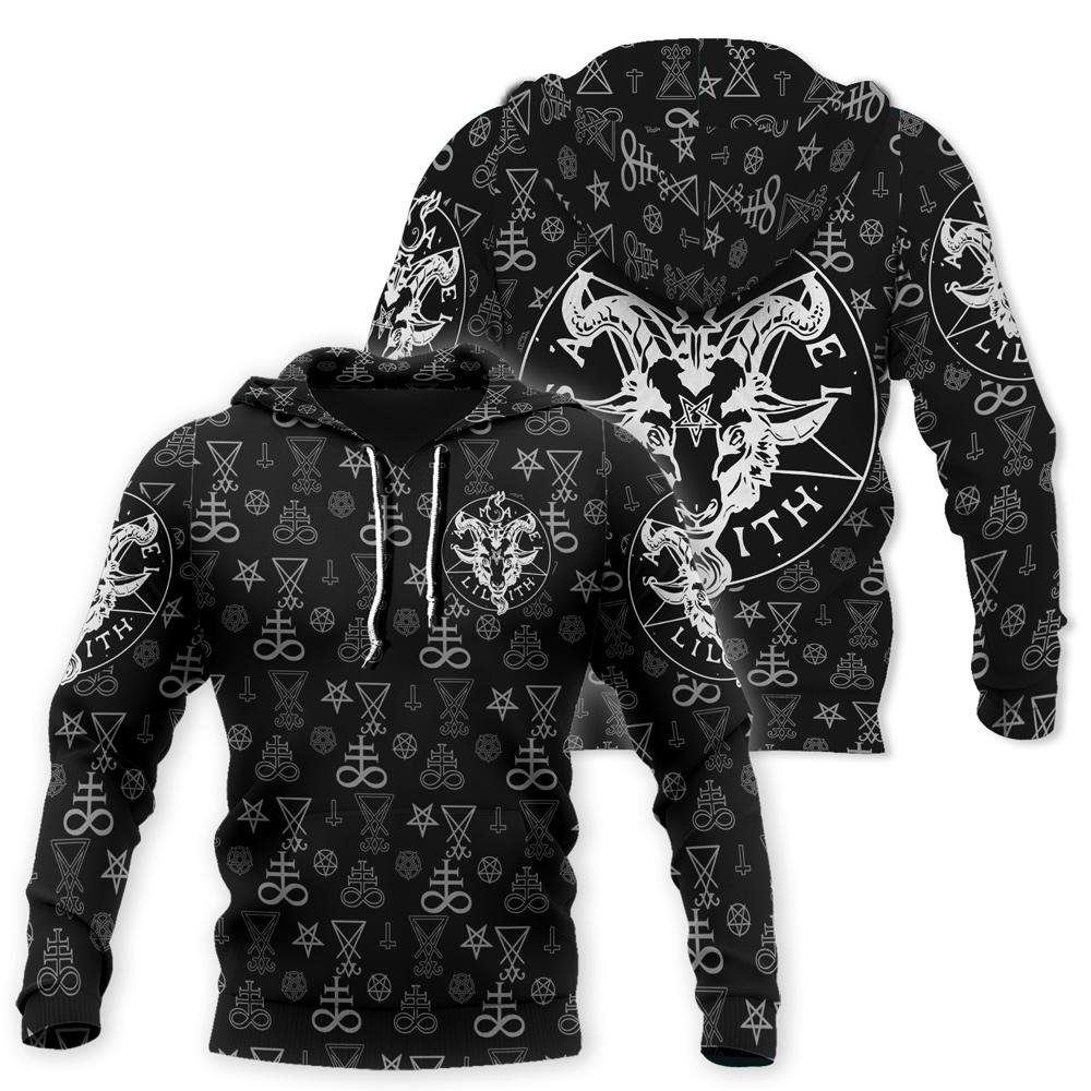 Samael Sport Satanic 3D All Over Printed Hoodie MP854 - Amaze Style™-Apparel