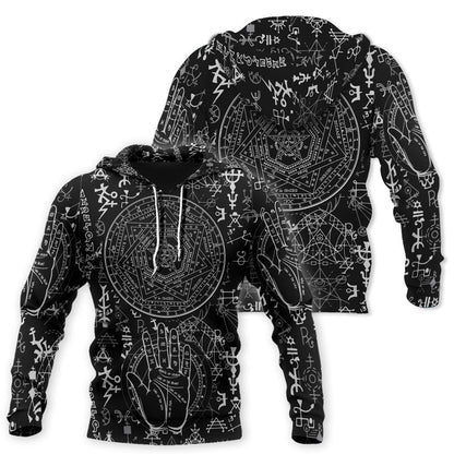 Occult Satan 3D All Over Printed Shirts Hoodie MP852 - Amaze Style™-Apparel