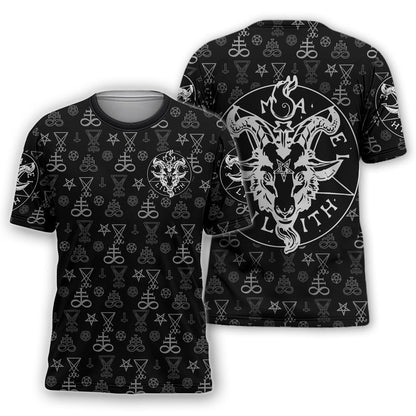 Samael Sport Satanic 3D All Over Printed Hoodie MP854 - Amaze Style™-Apparel