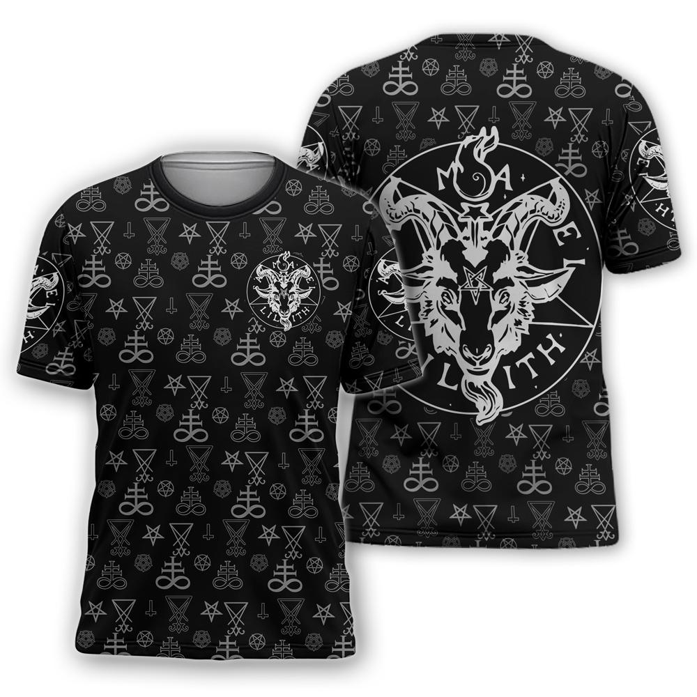 Samael Sport Satanic 3D All Over Printed Hoodie MP854 - Amaze Style™-Apparel